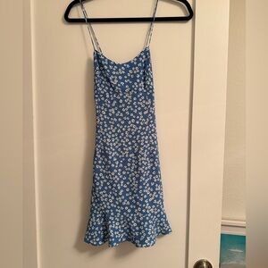 Zara floral mini dress